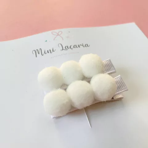 Par Pompom Bola Grande | P