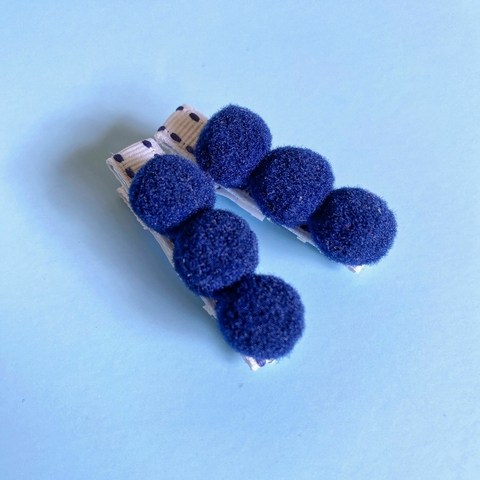 Par Hairclip Pompom P