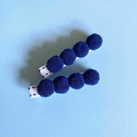 Par Hairclip Pompom M