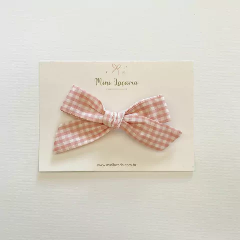 Laço Paris M | Xadrez Rosé