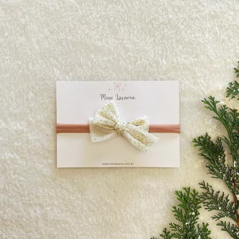 Laço Magia MINI Brilho FAIXINHA