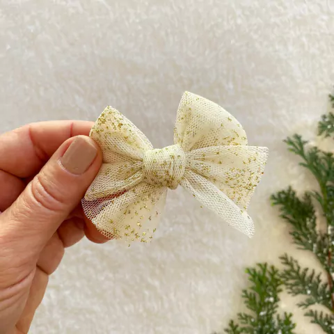 Laço Magia MINI Brilho CLIPE