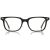 Armação Óculos de Grau Masculino Quadrado Acetato Preto Tartaruga 100% Acetato Italiano - comprar online