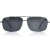 Óculos de Sol Aviador Shield Wall Metal Esportivo