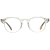 Armação Óculos de Grau Sextavado 100% Acetato Marrom Masculino Feminino Médio Grande - comprar online