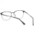 Imagem do Armação Óculos de Grau Metal Quadrado Suave Masculino Unissex Arredondado SW®