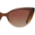 Óculos De Sol Feminino Pequeno Gatinho Polarizado Degradê SW - Shield Wall