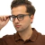 Armação Óculos de Grau Masculino Quadrado Acetato Preto Tartaruga 100% Acetato Italiano - Shield Wall