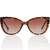 Óculos de Sol Feminino Oval Grande Gatinho - Shield Wall