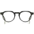 Armação Óculos de Grau Sextavado 100% Acetato Marrom Masculino Feminino Médio Grande - comprar online