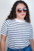 Óculos de Sol Feminino Ponte Dupla Metal Dourado - loja online