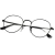 Armação Óculos Grau Redondo Metal Pequeno Masculino Feminino - comprar online