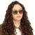 Óculos de Sol Feminino Masculino Redondo Acetato Metal UV400 na internet