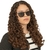 Óculos de Sol Feminino Masculino Quadrado Acetato Metal UV400 - loja online