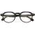 Armação Óculos de Grau Sextavado 100% Acetato Marrom Masculino Feminino Médio Grande