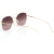 Óculos de Sol Feminino Ponte Dupla Metal Dourado - comprar online