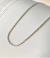 Colar Corda - Prateado