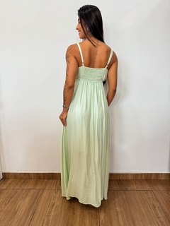 Vestido Veraneio verde menta - comprar online