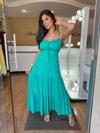 Vestido Acácia verde agua