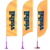 Wind Banner Flag P 240x070 Personalizado