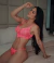 CONJUNTO IZIS PINK NEON EM TULY BORDADO