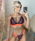 CONJUNTO DÉBORA PRETO LARANJA