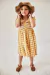 Vestido Indiana ocre - comprar online