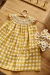 Vestido Jacinta ocre - comprar online