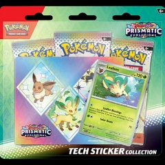 Pokemon Prismatic Evolutions Tech Sticker Collection: Leafeon (Ingles) - comprar online