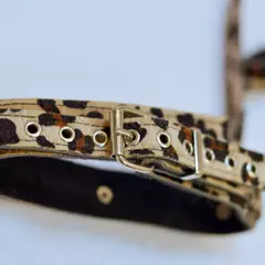 Collar Correa Larga (Animal print) - comprar online