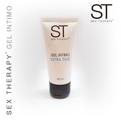 gel lubricante EXTRA TIME efecto calor de 120cc marca Sex Therapy