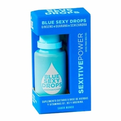 Gotas Vigorizantes Masculinas Blue Sexy Drops