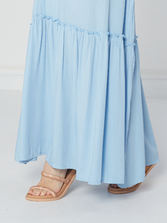 Vestido Viscolinho Alca Fina - K&K FASHION