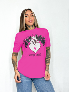 T-shirt Camiseta Estampada Punk Rock - loja online