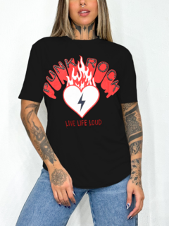 T-shirt Camiseta Estampada Punk Rock - comprar online