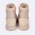 Imagem do Bota Coturno Feminina Pampili Lucky Matelassê Comfy Bege
