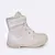 Bota Coturno Infantil Feminina Pampili Rubi Matelassê Comfy Nude