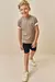 Conjunto de Camiseta em Meia Malha e Bermuda em Molevisco 74671 LucBoo - comprar online
