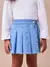 Shorts saia jeans brilho Animê - comprar online