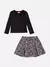 CONJUNTO JACQUARD COM ESTAMPA DE LAÇOS MOMI - Kids Dreams Moda Infantil