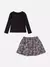 CONJUNTO JACQUARD COM ESTAMPA DE LAÇOS MOMI - loja online