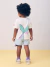Short jeans calda sereia com paete Momi - Kids Dreams Moda Infantil