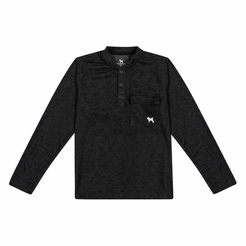 Blusa em malha manga longa Charpey