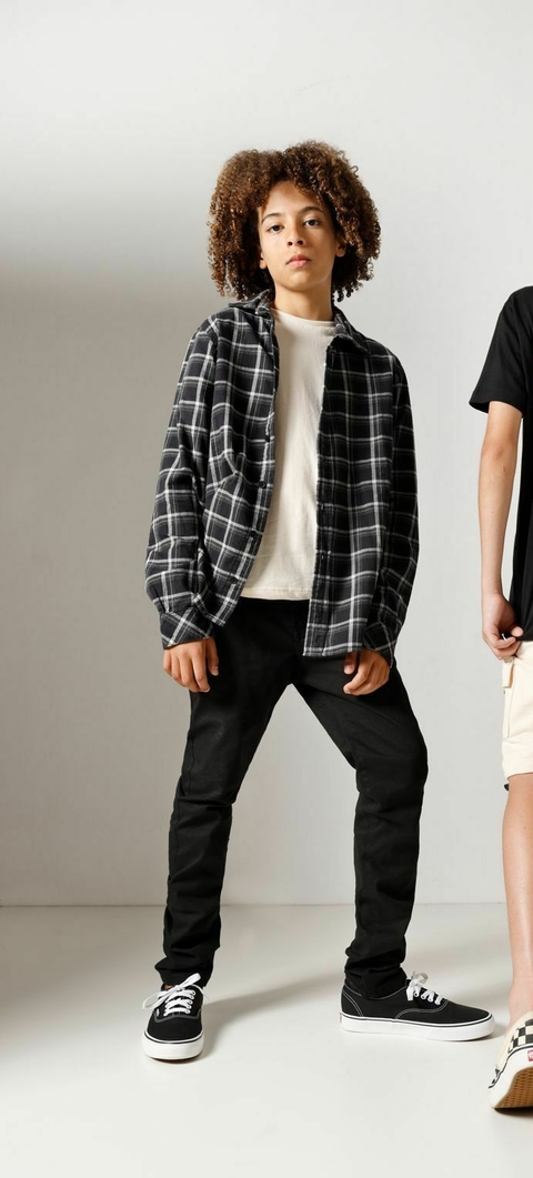 CAMISA FLANELA XADREZ BANANA DANGER