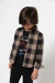 Camisa flanela xadrez kids Banana Danger - comprar online
