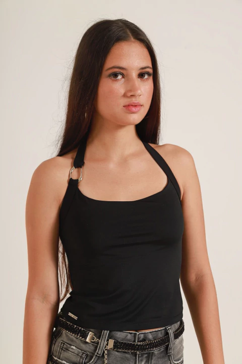 BLUSA LYCRA FRENTE UNICA JOY POAH NOAH