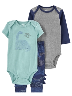 Carters set 3 piezas dino