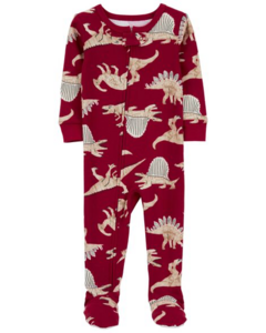 Carters pijama Dino pies antideslizantes y cierre