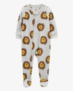 Carters pijama micfopolar con cierre y pies antideslizantes