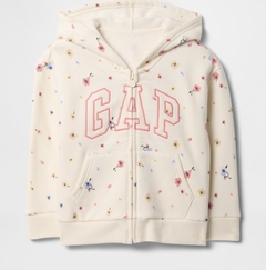 Gap campera floral con frisa - comprar online
